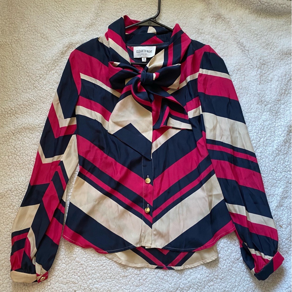 Elizabeth McKay Blouse 100% silk